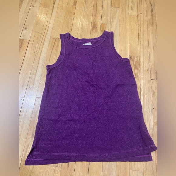 Current Elliot purple tank top. Size 2. Poly/cotton/rayon. - Picture 1 of 4
